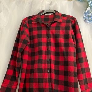 Fleece Riders by Lee plaid shirt